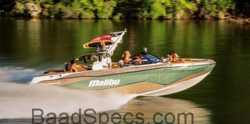 Malibu 25 LSV Wakesetter tekniske specifikationer og anmeldelser